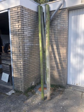 Dikke ronde palen