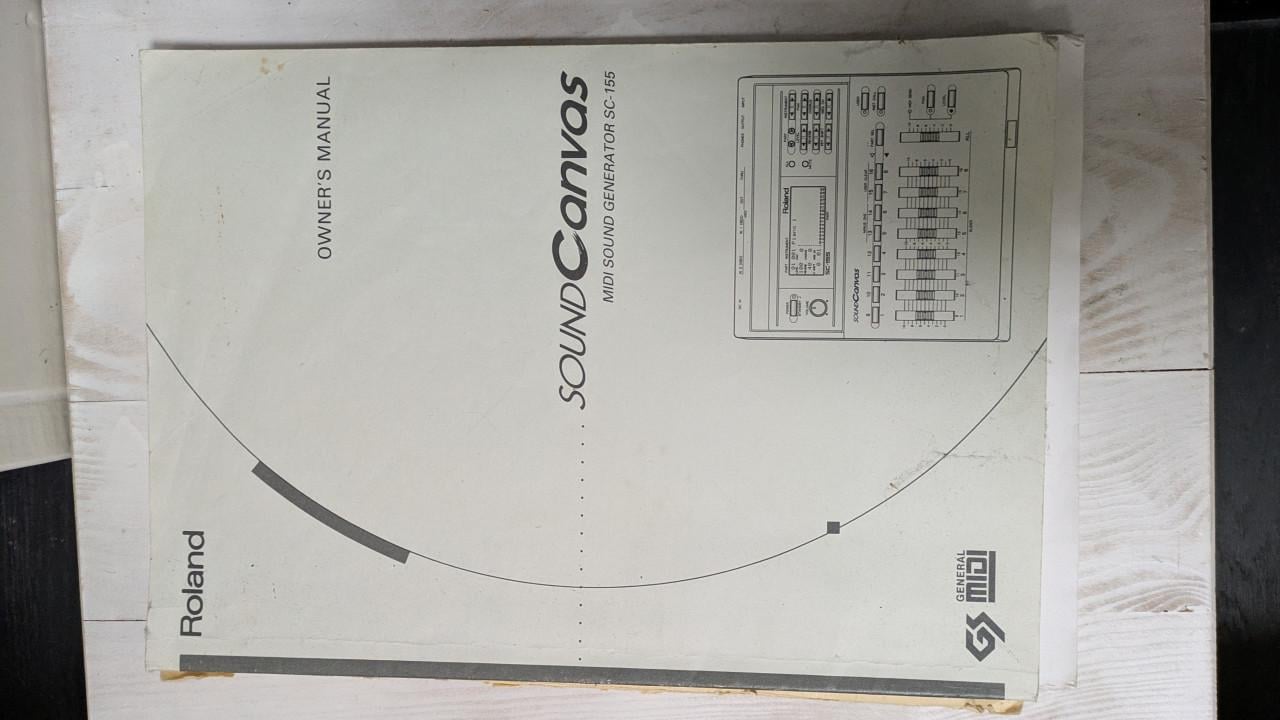 Roland SC-155 Sound Canvas