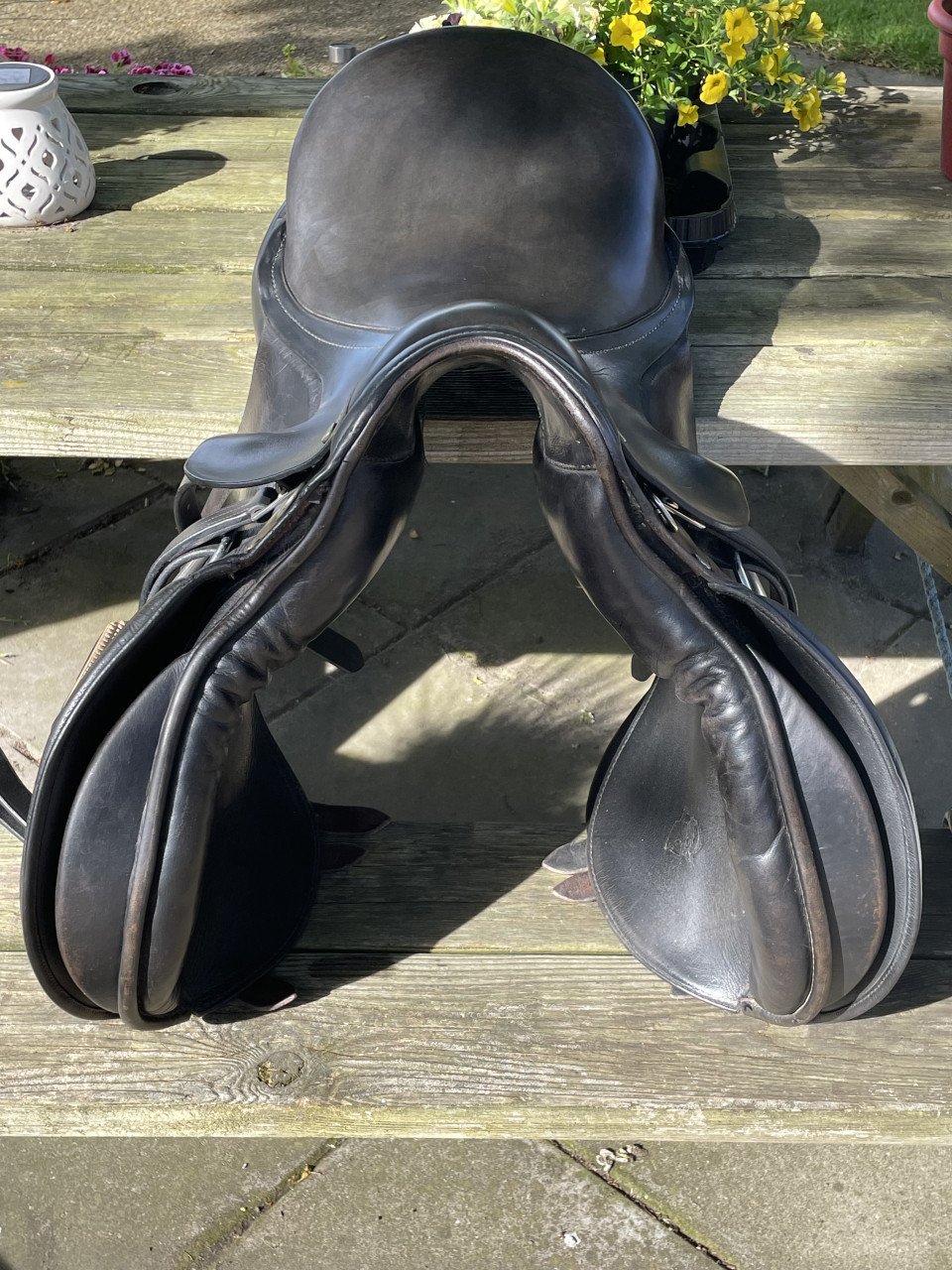 Daaleman zadel 17,5” met gelzitting