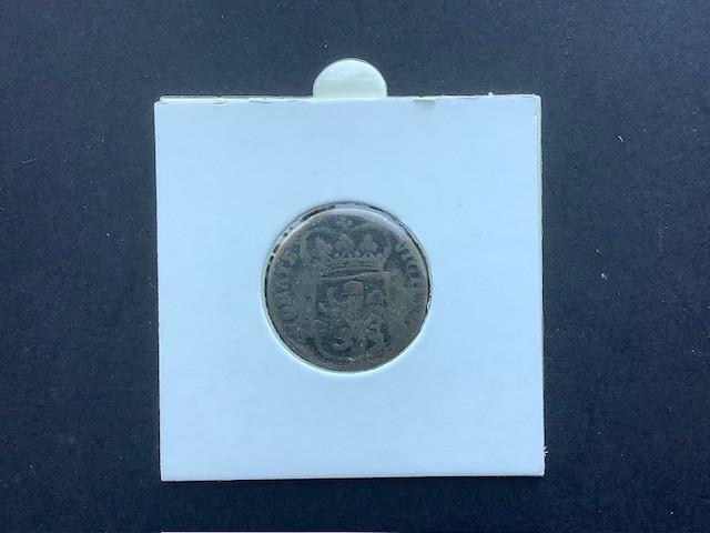 Overijssel , duit 1768.