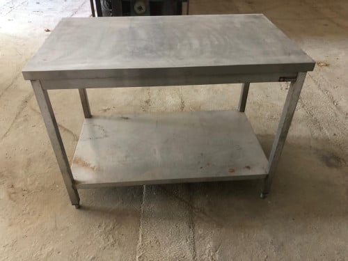 Werktafel RVS Diamond