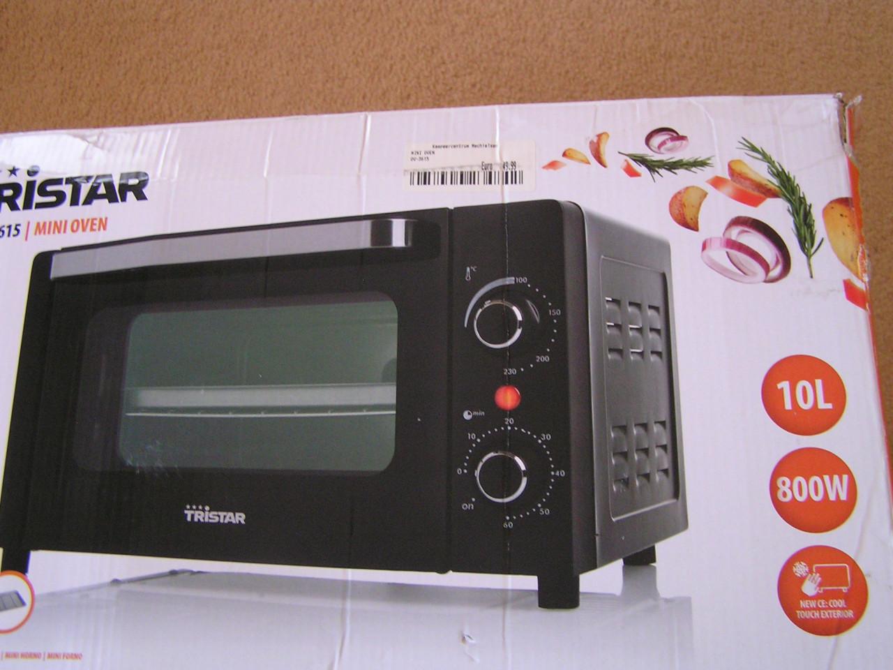 TE KOOP Z.G.A.N. TRISTAR MINI OVEN 10 LITER
