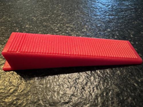 Tegel levelling keggen