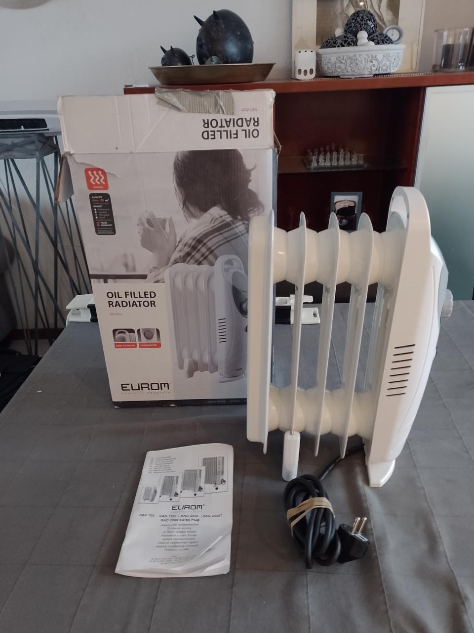 Compact Radiatorkacheltje zo goed als nieuw