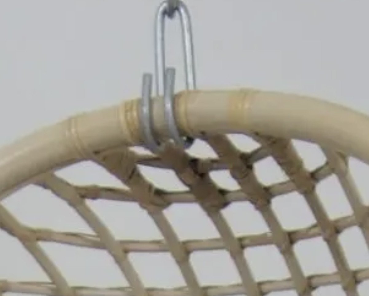 HK living rotan hangstoel binnen / buiten