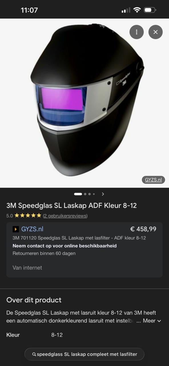 Speedglas SL laskap
