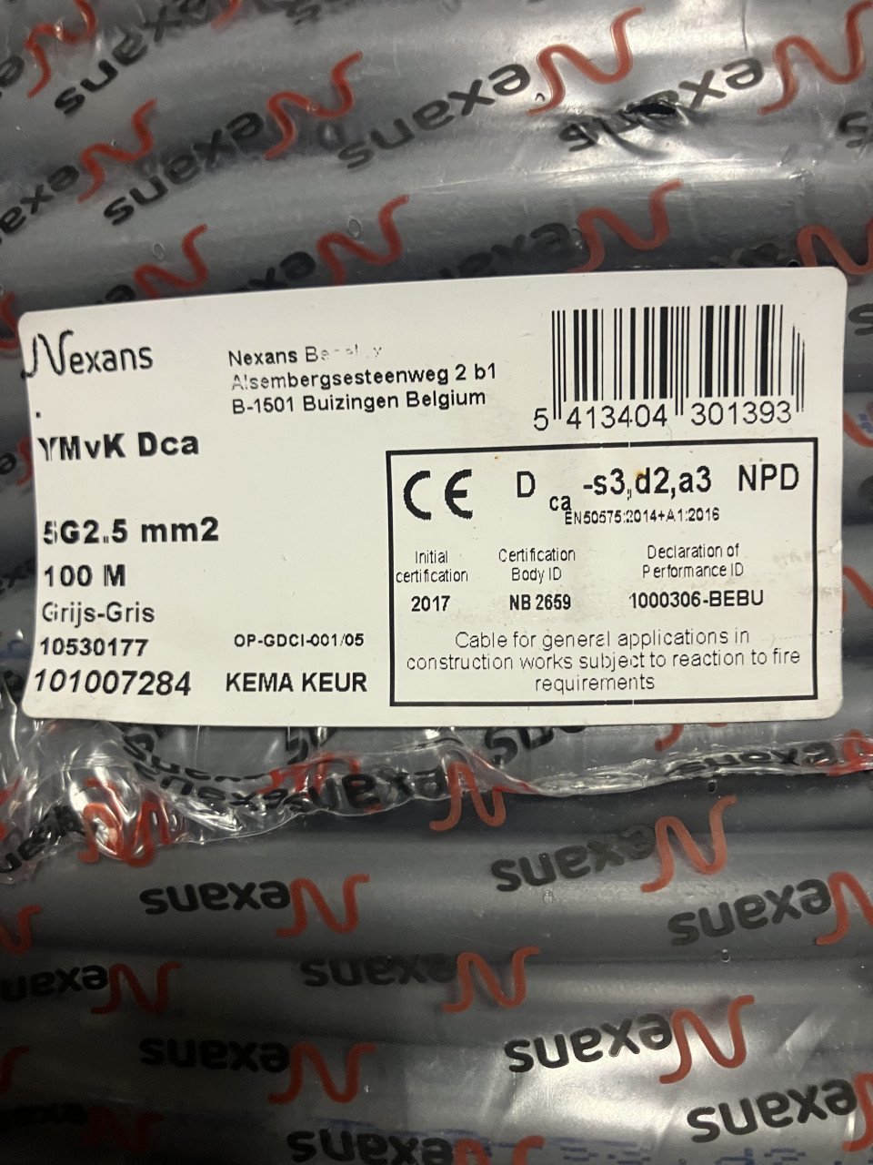 Kabel 5G2,5