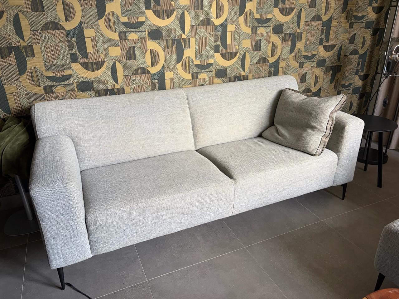 Zithoek Enzo Luca (bank, loveseat en poef)