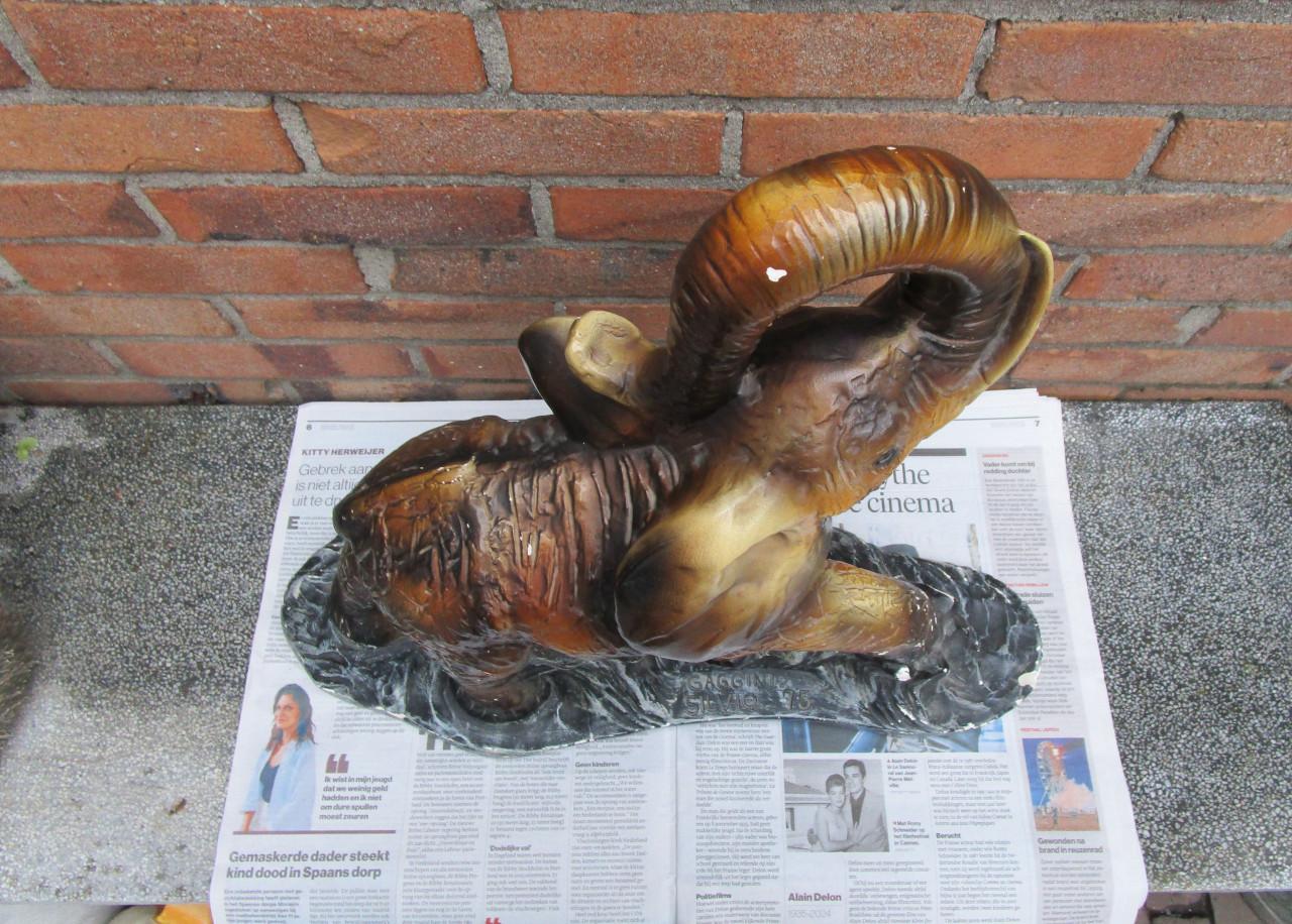 Vintage Olifant Beeld - Decoratief