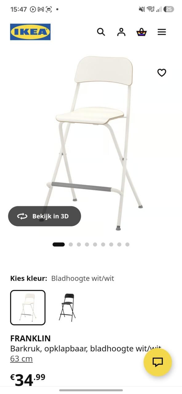 6 barkrukken te koop