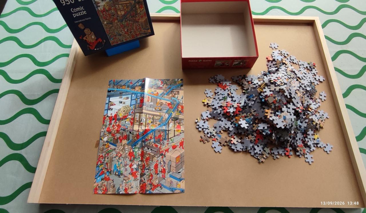 JVH puzzel - 950 st.- Het Postkantoor (International Parcels) - Zoals nieuw