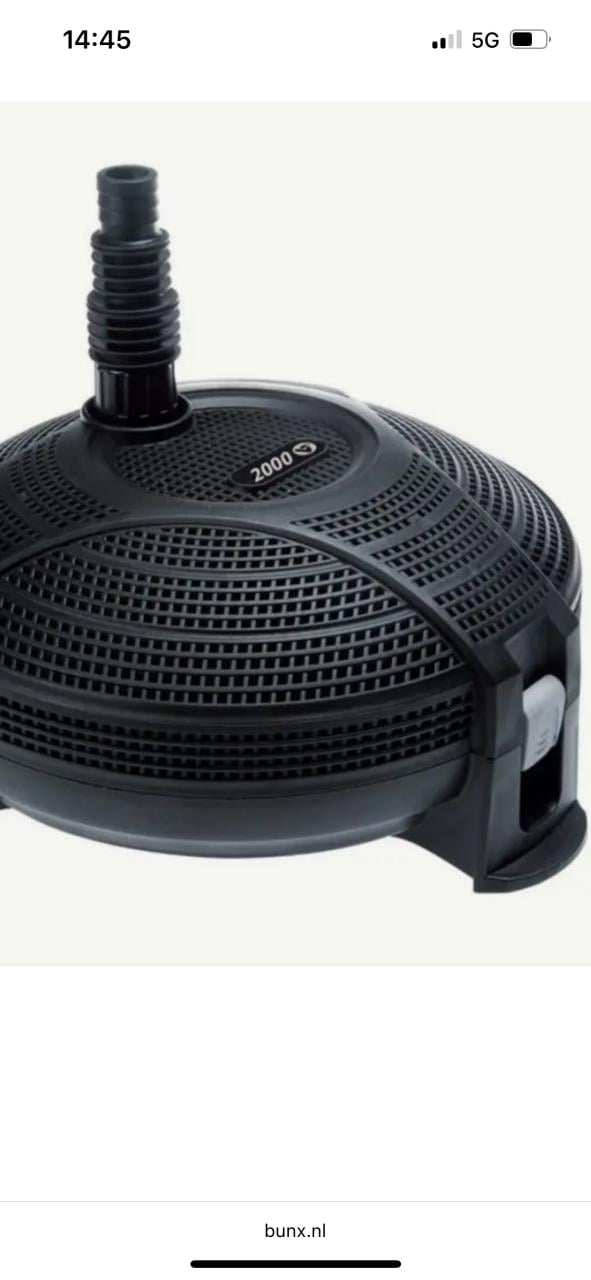 Te koop econa Vijverpomp 2000 lpu zuinige pomp