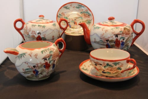 Antiek Chinees theeservies