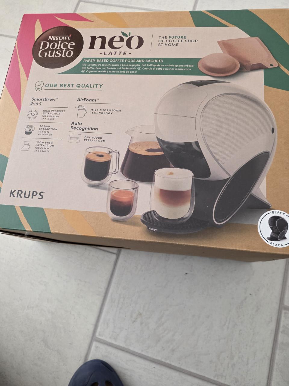 Te koop krups koffieapparaat nieuw nooit gebruikt