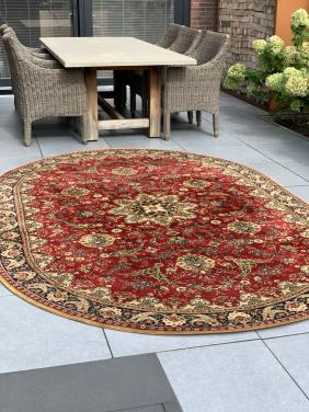 ❣️Prachtig Ovaal Vintage Vloerkleed Louis de Poortere❣️