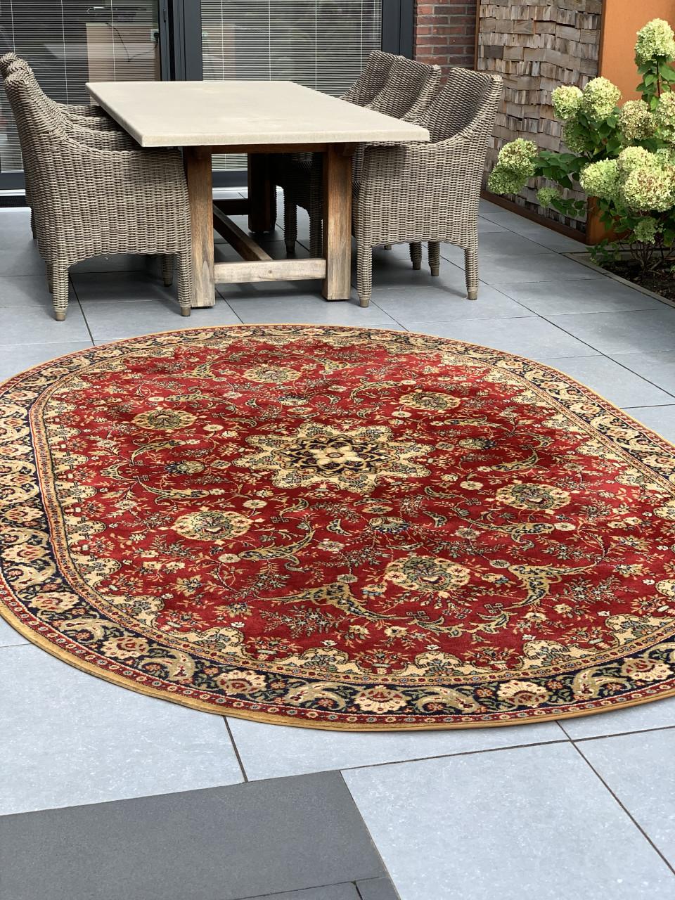 ❣️Prachtig Ovaal Vintage Vloerkleed Louis de Poortere❣️