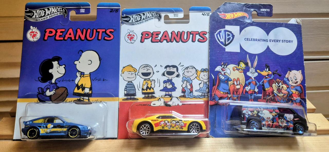 Nieuwe hotwheels (o.a batman,mariokart, fast&furious,starwars&snoopy)