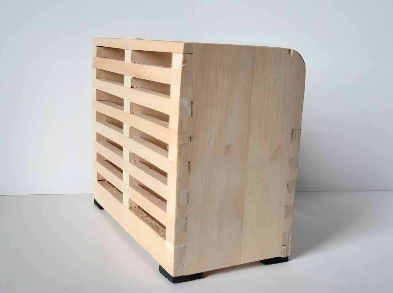Ikea houten rekje multifunctioneel,  voor bestek, bureaustandaard etc.