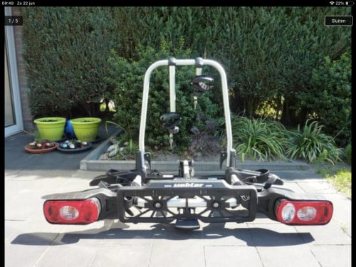 Uebler X21 fietsendrager