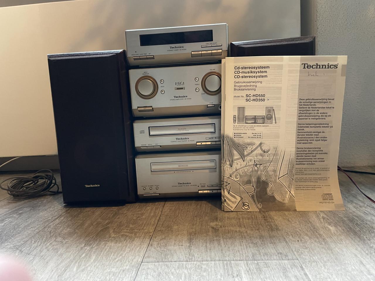Technics CD stereosysteem