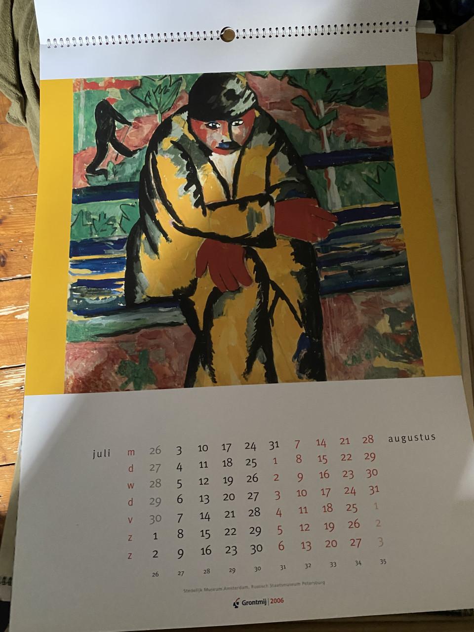 Grondmij 2006 kalender