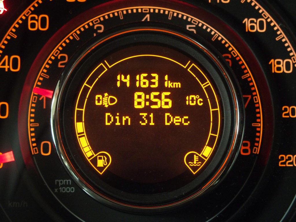 Fiat 500 0.9 twinair 500s, airco, zwart dak, all season, mist lampen