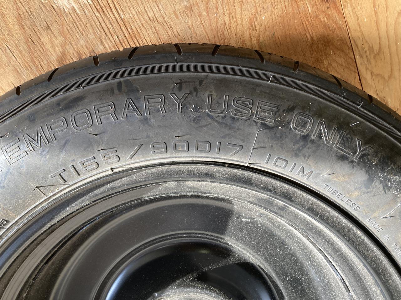 Reserveband/thuiskomertje voor Rav4 hybride