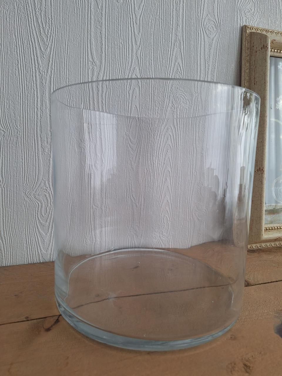 Bokaal,  vaas, pot, vissenkom.. GROOT, glas