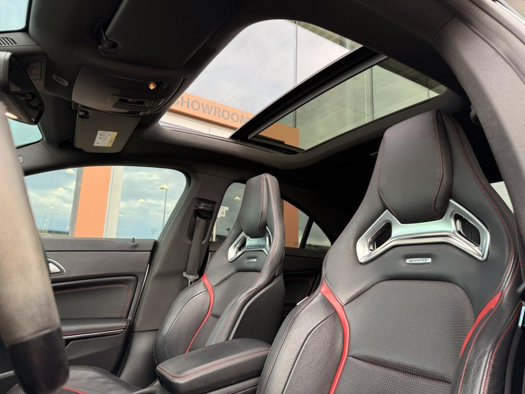 Mercedes-Benz Cla amg 45 4matic matgrijs | leder | pano | schaalstoelen | h