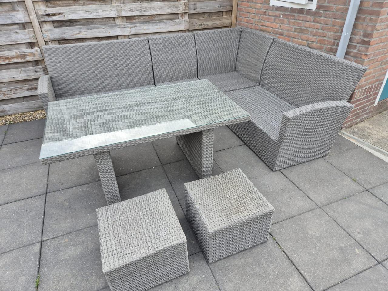 Dining Loungeset 270 x 210 cm (Bezorging mogelijk)