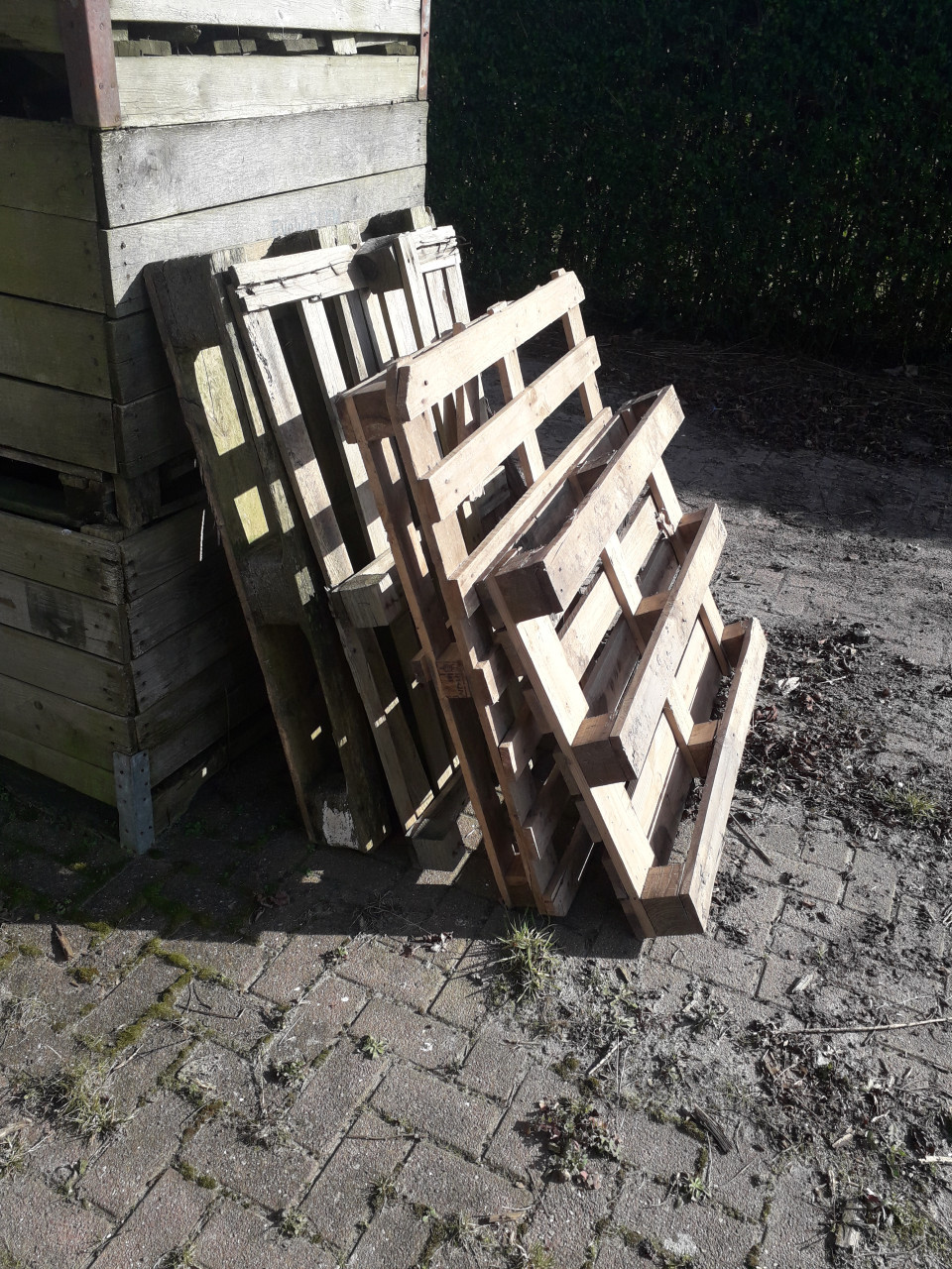 Te koop: hout, brandhout, openhaard hout, pallets