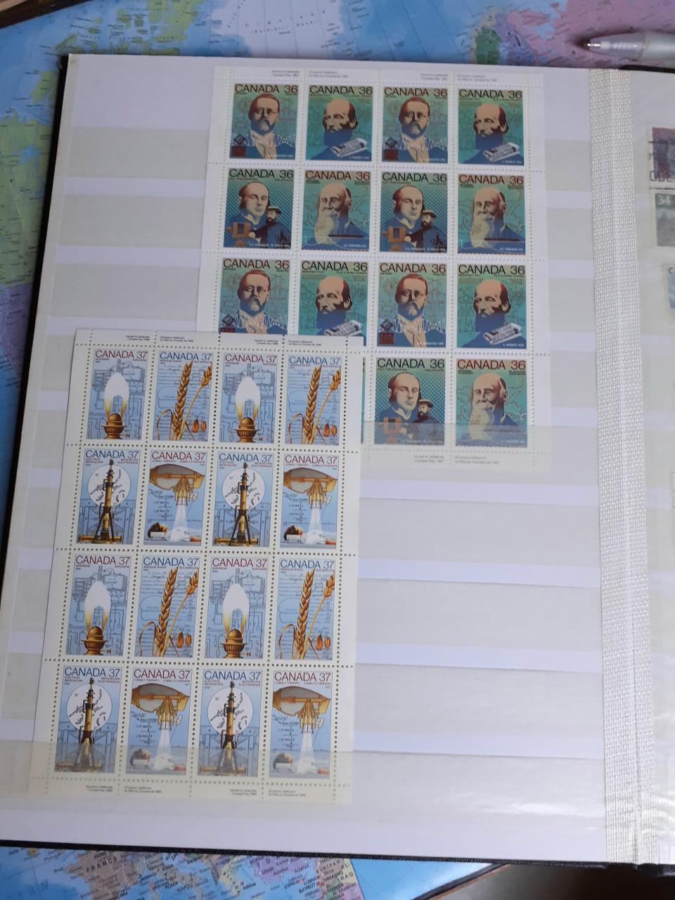 Canada 1930 / 2000 in album  Allemaal Canadese postzegels -oude postzegels