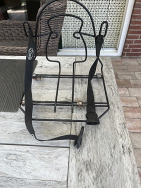 Fietsrekje voor op bagagedrager