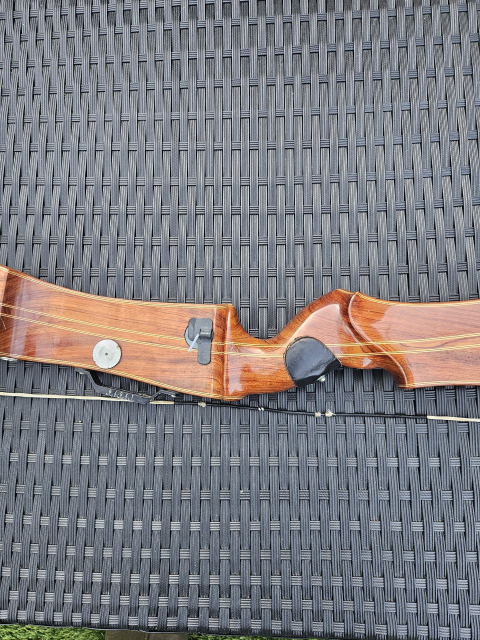 Prachtige heel grote vintage jaren 60 handboog marksman olympic...
