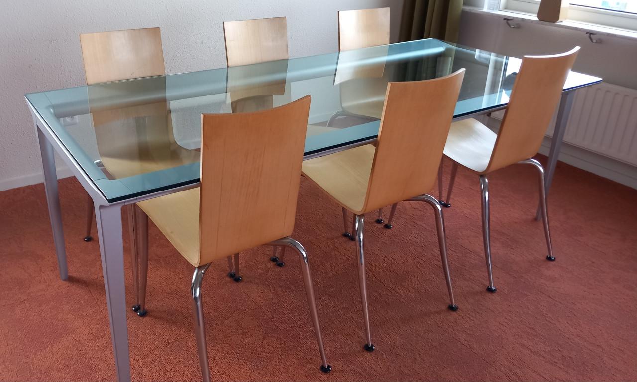 6 eetkamerstoelen Olly Tango Philippe Starck