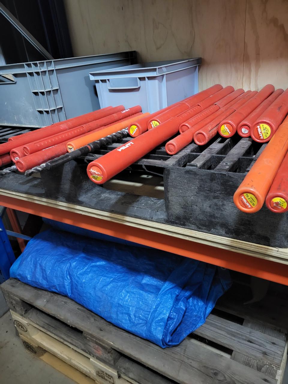 Diverse hiltiboren(nieuw)