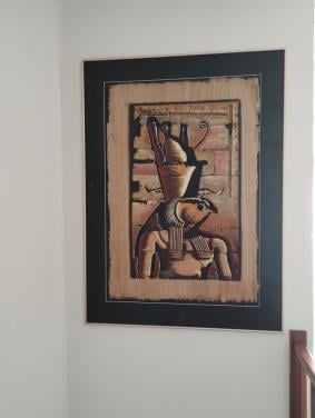 Papyrus schilderij
