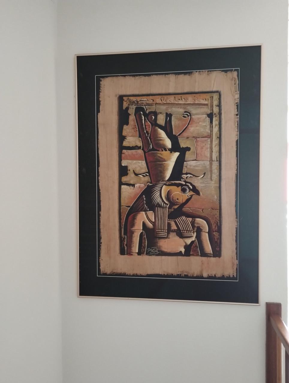Papyrus schilderij