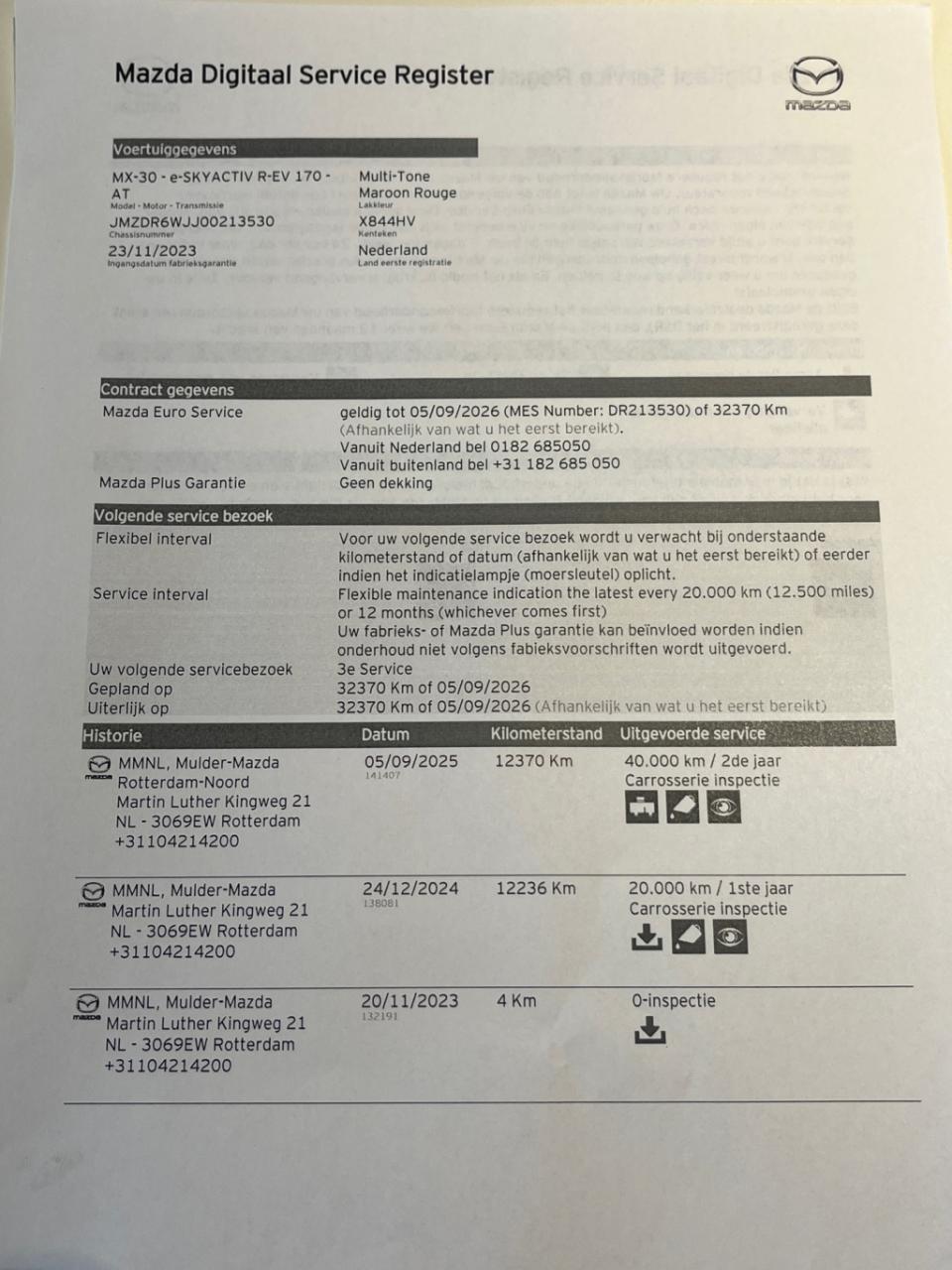 Mazda Mx-30 e-skyactiv r-ev 170 edition r|rijklaar