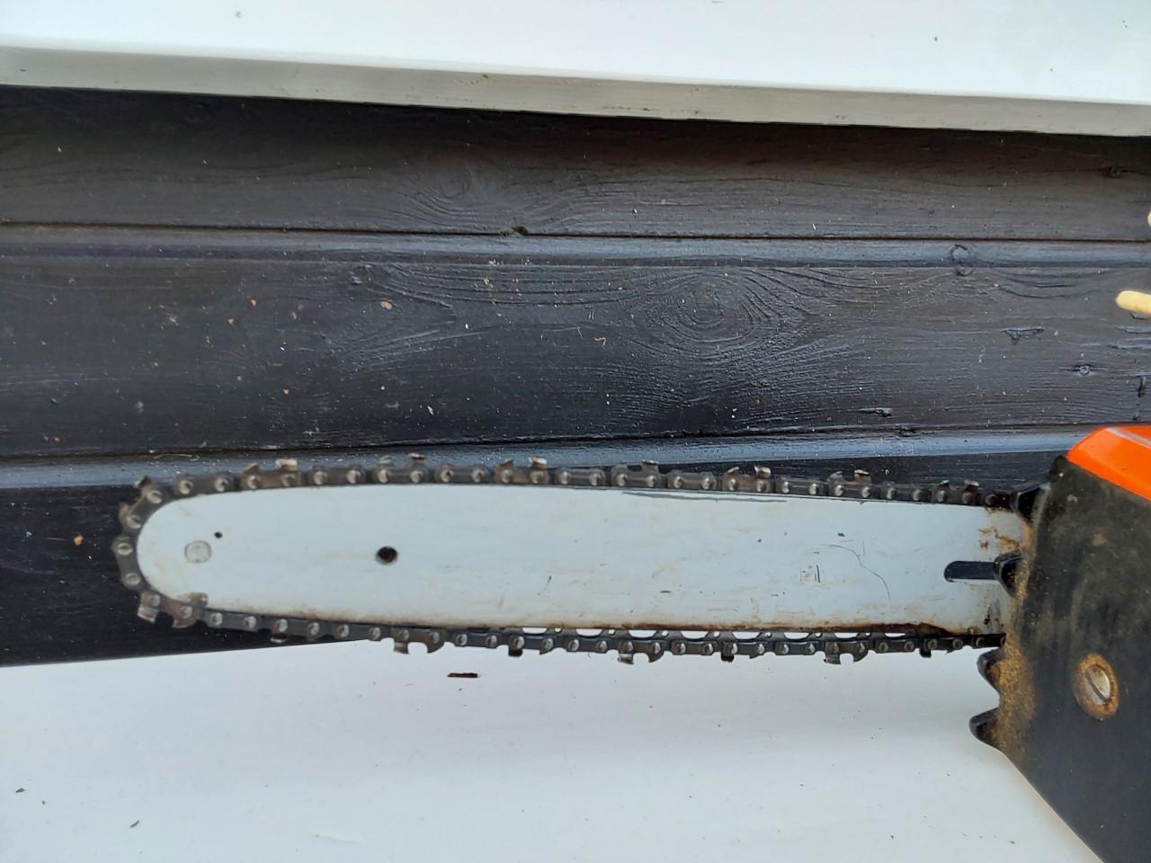 Kettinzaag, benzine, merk Echo