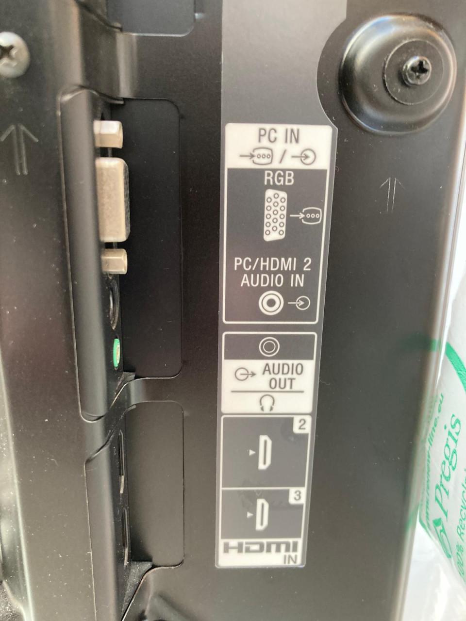 Sony 40 inch Full HD Breedbeeld KTV met ab