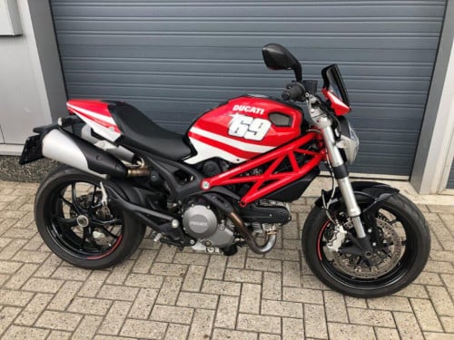 Ducati M796 "Nicky Hayden" uit 2012 met 13dkm, unieke motor, rijklaar €5250