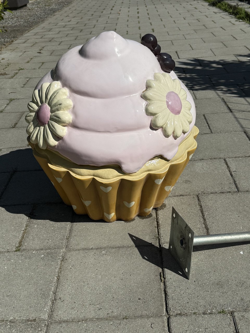 CUPCAKE XXL “om mee op te vallen” voor bakkerij, koffiecorner