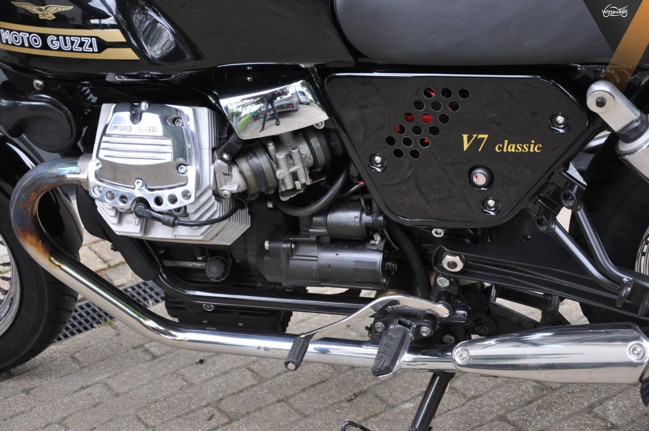 Moto Guzzi V7 Classic Liefhebbers motor!