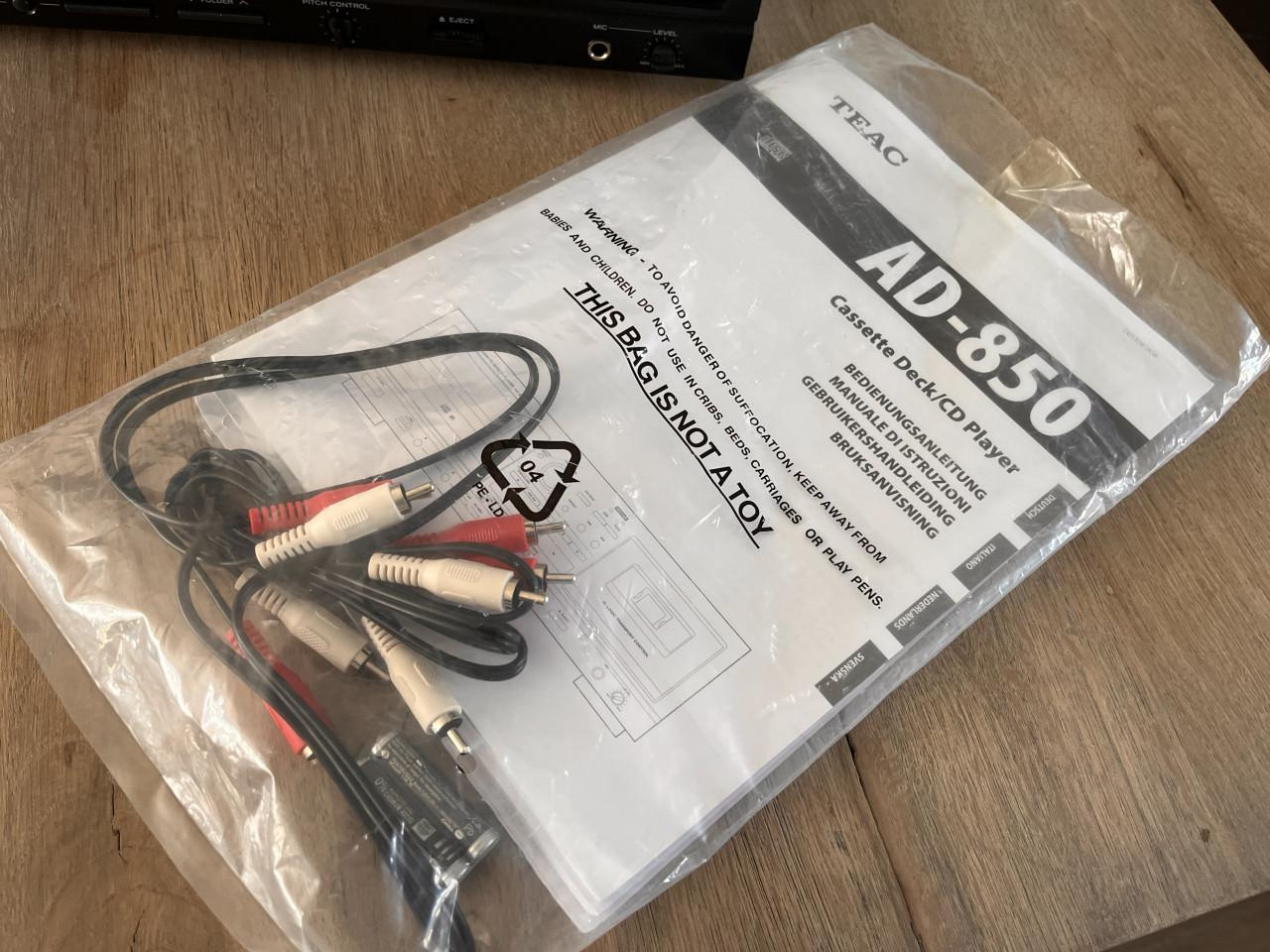 TEAC AD850 zo goed als nieuw