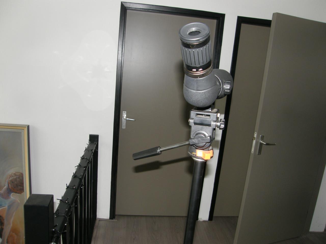 Gullmann statief met Bresser kijker