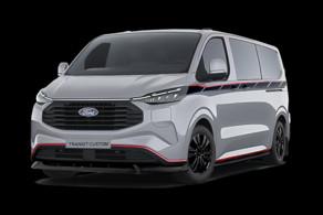 Ford Transit Custom 320 2.5 phev l2h1 grey platinum dubbele cabine (verwach