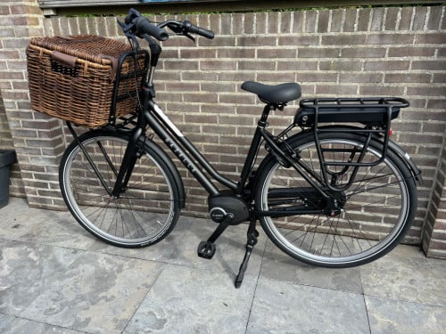Gazelle Heavy Duty damesfiets framemaat 49 cm mat zwart