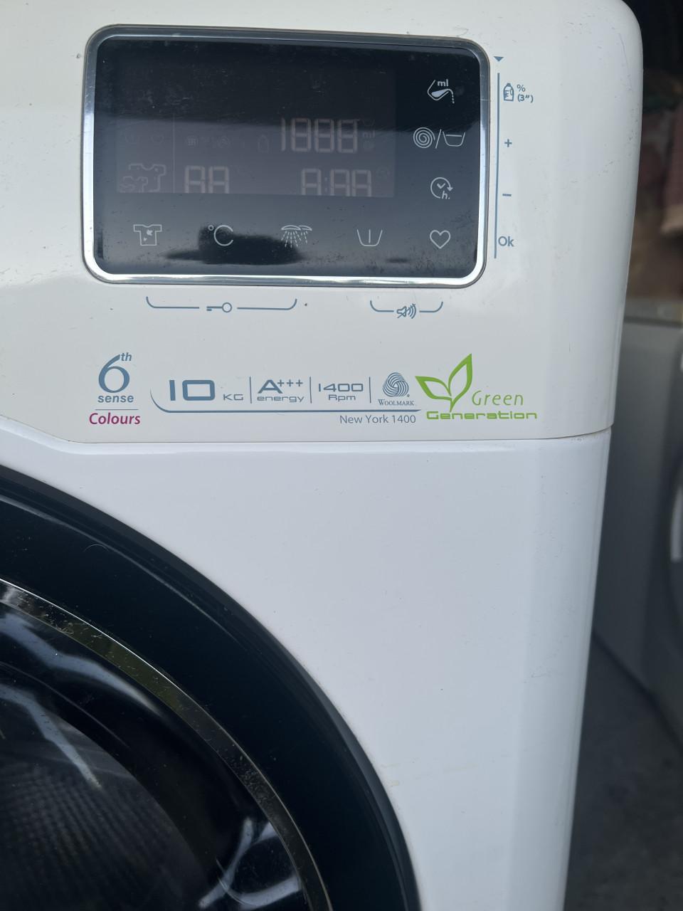 Whirlpool A+++ Wasmachine inhoud 10 kg 1400 toren foutcode