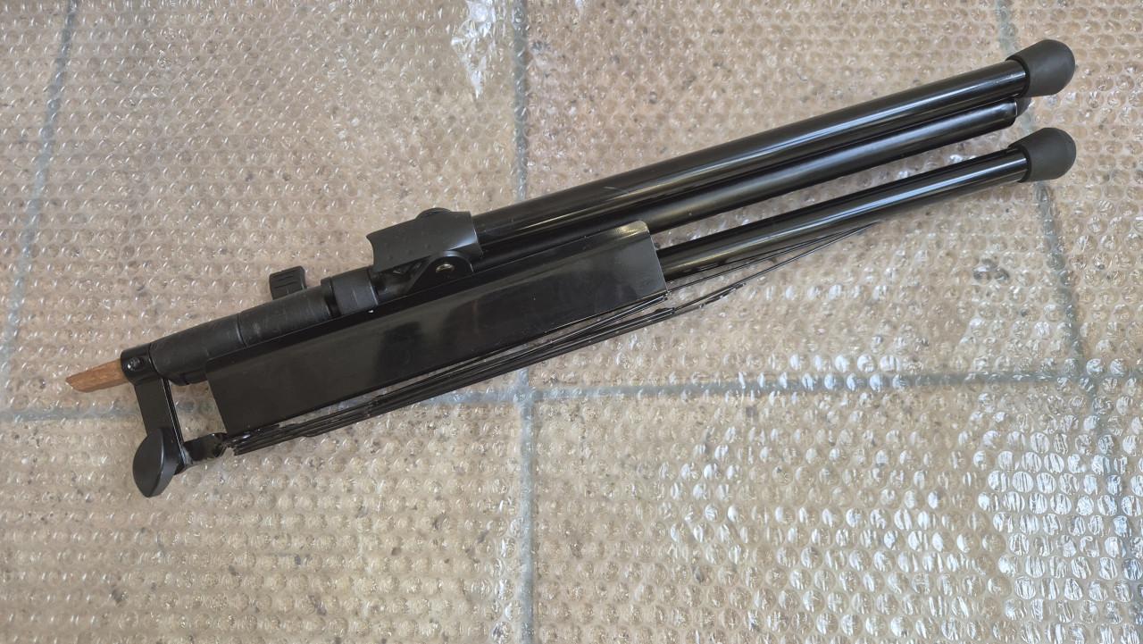 Muziekstandaard  Zwart gelakt metaal